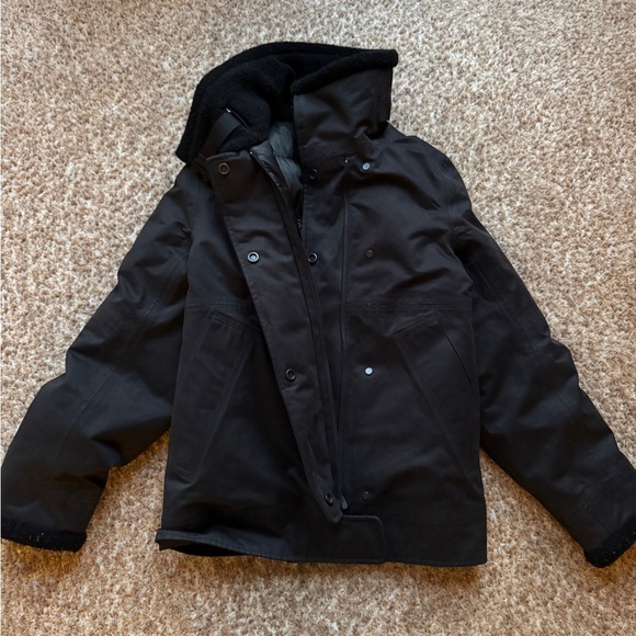 Women's Size 0 Lululemon Resolute Warmth Military Coat Down Fill Puffer Jacket - Picture 1 of 11
